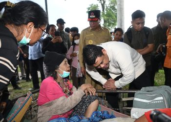 Gubernur Sumut instruksikan percepatan evakuasi warga di wilayah zona bahaya kenaikan status Gunung Sinabung