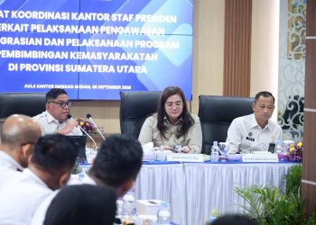 Kantor Staf Presiden RI kunjungan kerja ke Kanwil Imigrasi Sumut apresiasi DBI dan Pimpasa