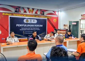Rutan Kelas I Labuhan Deli gelar sidang TPP 47 Warga Binaan evaluasi perkembangan perilaku