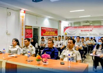 Rutan Kelas I Labuhan Deli ikuti Implementasi Perbaikan Tata Kelola Pelayanan Publik Bidang Pemasyarakatan