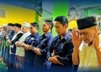 Rutan Kelas I Labuhan Deli bersama pegawai dan warga binaan gelar Shalat Istisqa memohon turunnya hujan