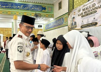 Lapas Kelas I Medan gelar peringatan Maulid Nabi Muhammad SAW dan Santunan Anak Yatim