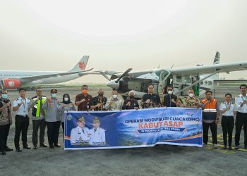 Pemprov Sumut lakukan operasi modifikasi cuaca untuk percepat turun hujan atasi kabut asap