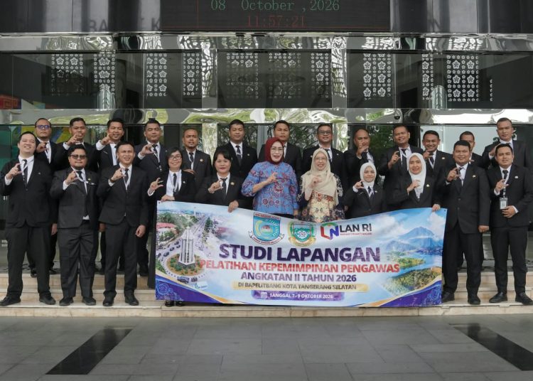 Peserta PKP Angkatan 2 Kelompok Genap Tahun 2026 saat melaksanakan STULA Kajian Pelayanan Publik di Bappelitbang  Kota Tagerang Selatan.(Satunusantara news/HO-Rutan Labuhan Deli).