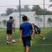 Pegawai Rutan Kelas I Labuhan Deli gelar kegiatan olahraga mini soccer