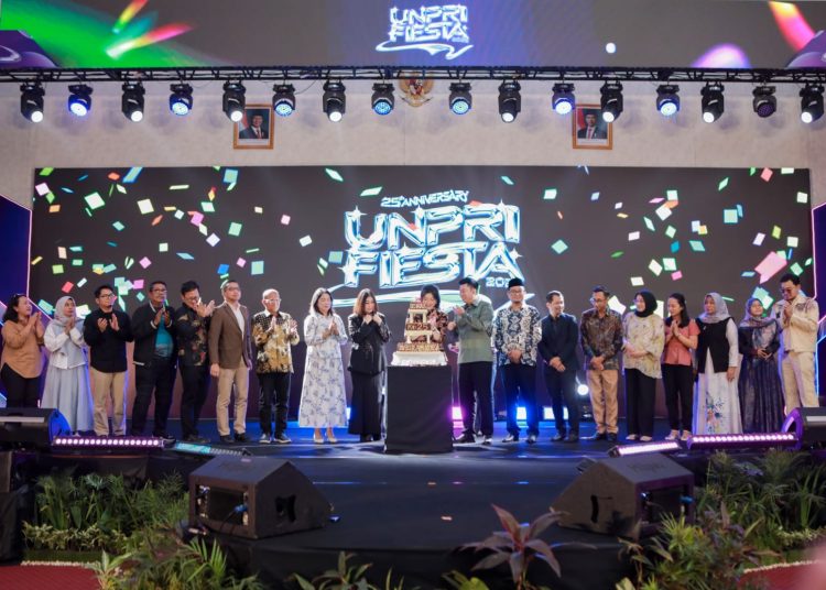 Perayaan Dies Natalis ke-25 UNPRI di Aula Kampus Utama UNPRI, Jalan Sampul, Medan.(Satunusantara news/HO-Humas UNPR).